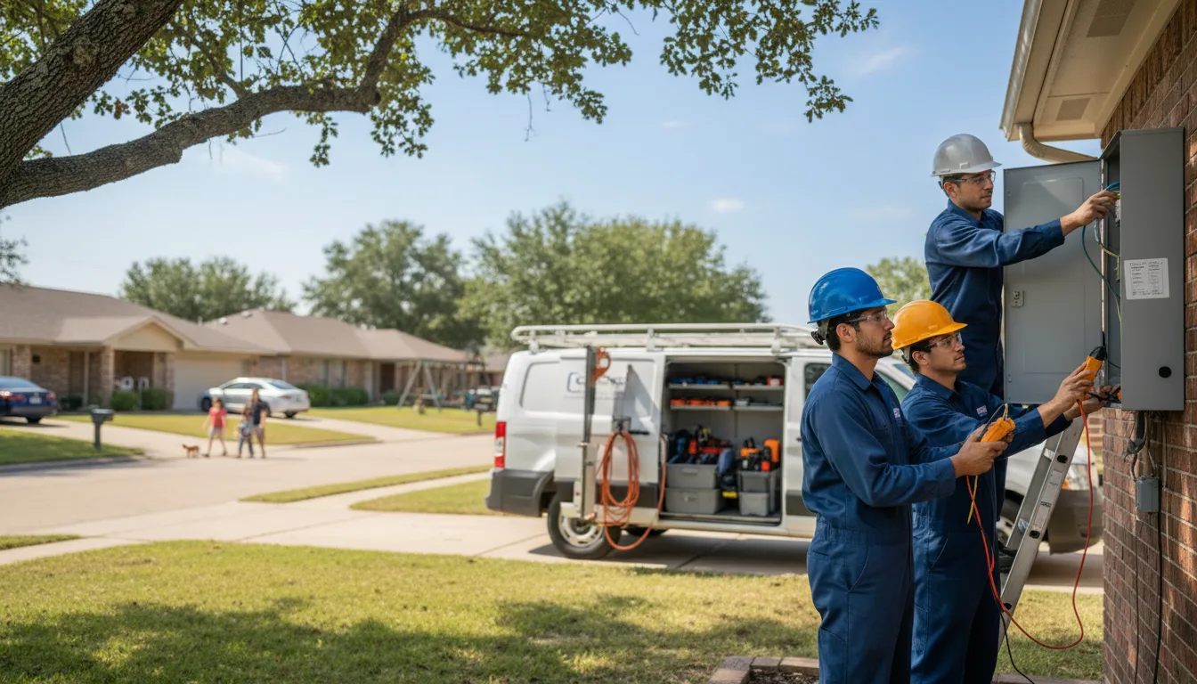 Certified electrician providing emergency electrical services in Marietta, NY